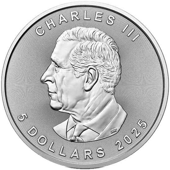 1 oz Silver Canadian Maple Leaf