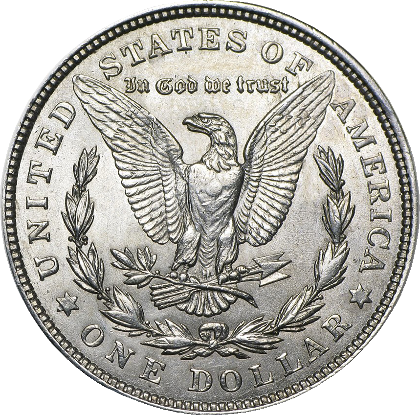 Morgan Silver Dollar – 1921, reverse