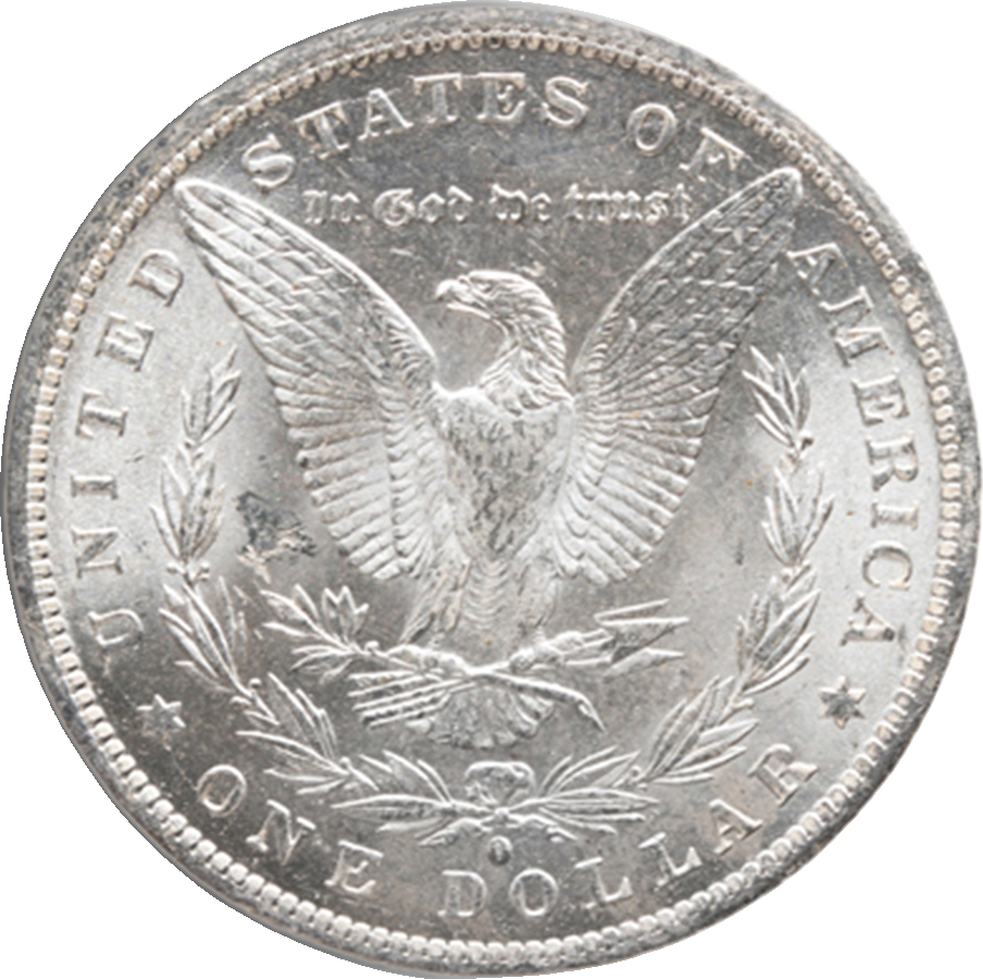 Morgan Silver Dollar – Pre-1905, reverse